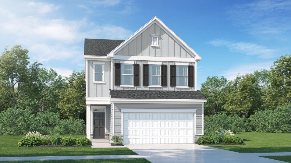 Elevation B - Oakley II Exterior Rendering B