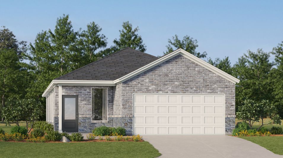 Elevation D - Aruba Exterior D