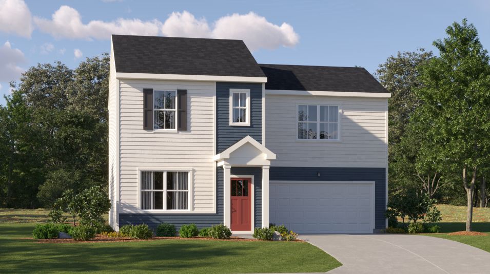 Elevation 1A - Pembroke Exterior Rendering