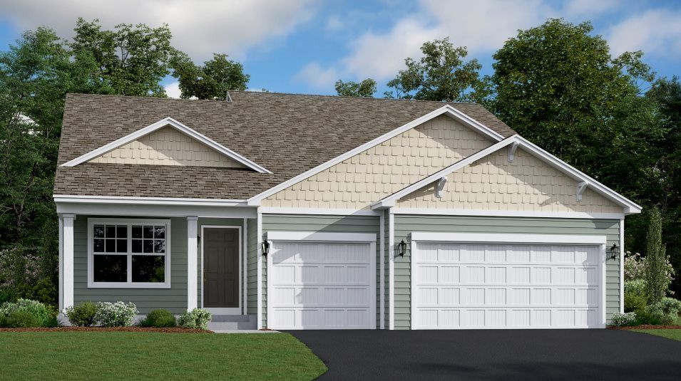 Elevation A3 - Courtland Exterior Rendering A3