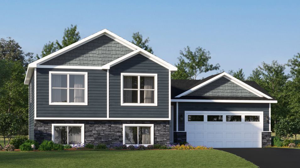 Elevation A2 - Crosby Exterior Rendering A2