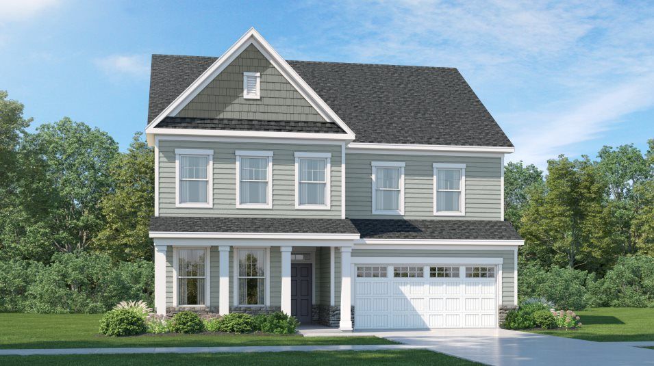 Elevation F - Edison II Exterior Rendering F