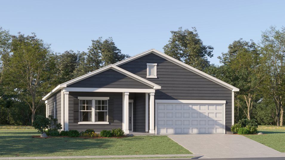 Elevation A - Morgan Exterior Rendering A