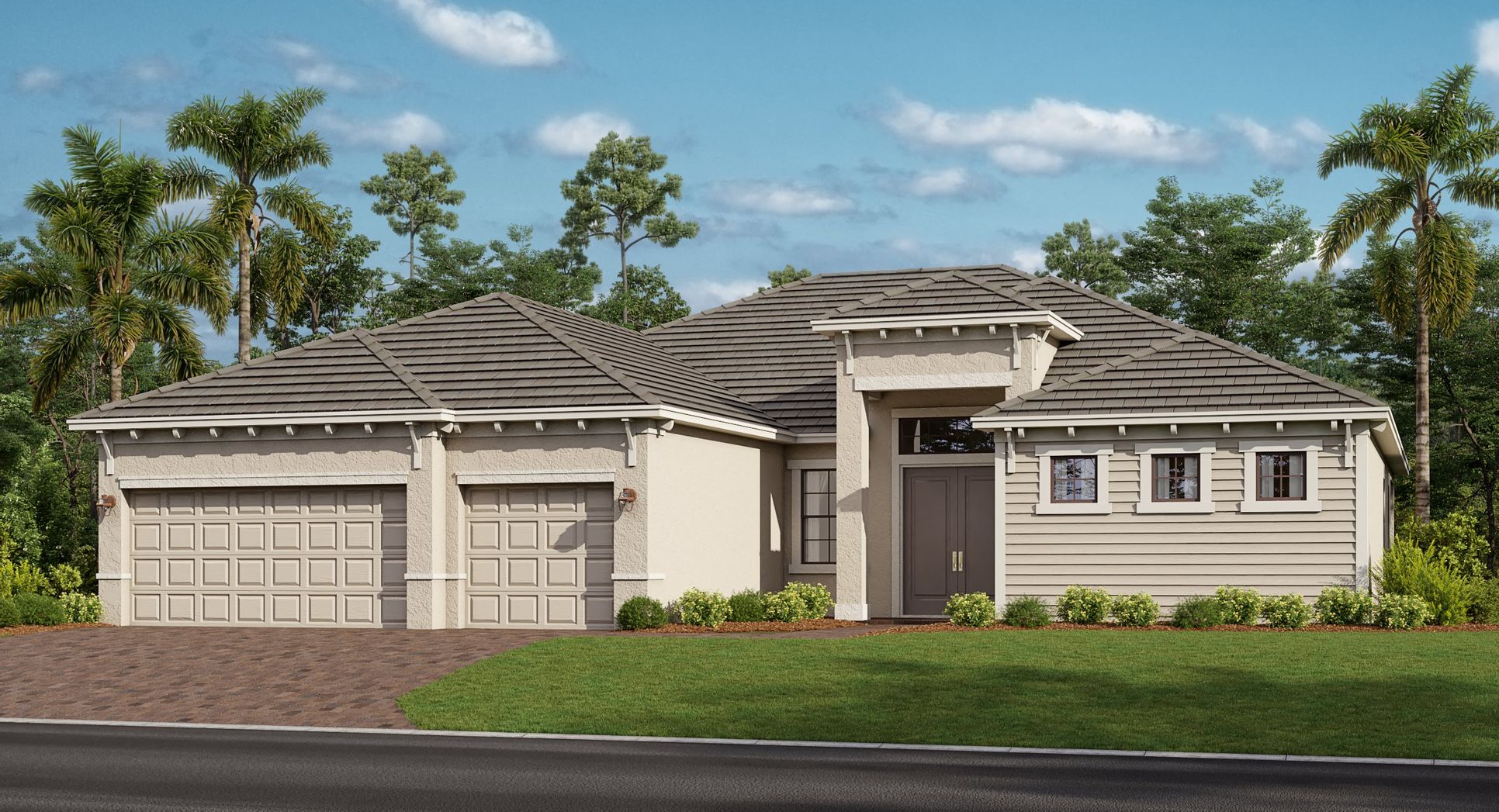 Elevation E - Sunset Exterior