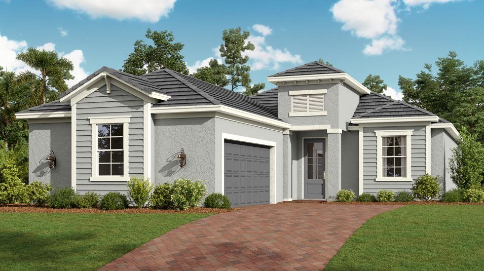 Elevation E - A modern coastal exterior