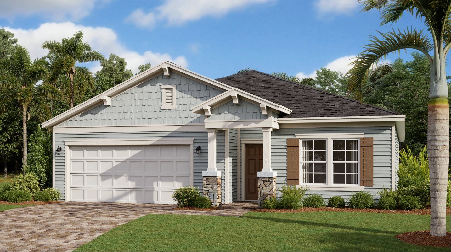 Elevation HD6 - A craftsman-inspired exterior