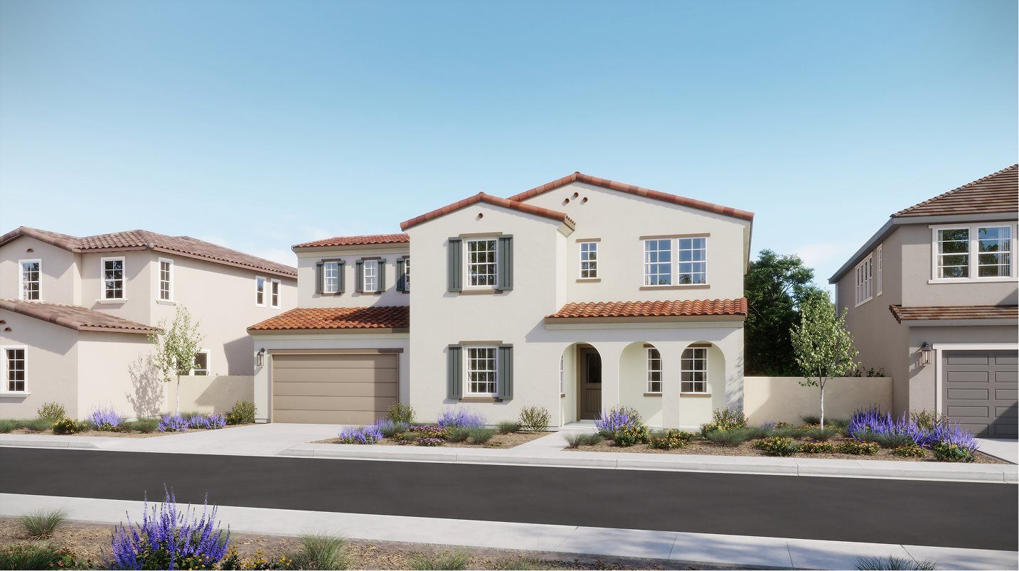 Elevation A - Spanish home image