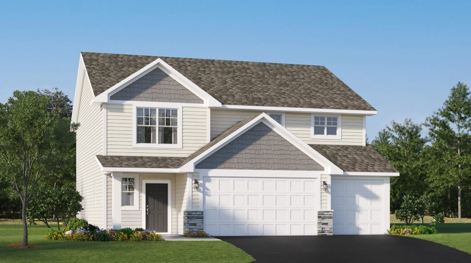 Elevation A3 - Berkley Exterior Rendering A3