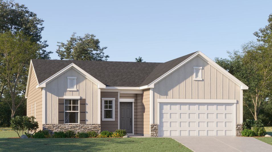 Elevation B - McHenry II Exterior Rendering B