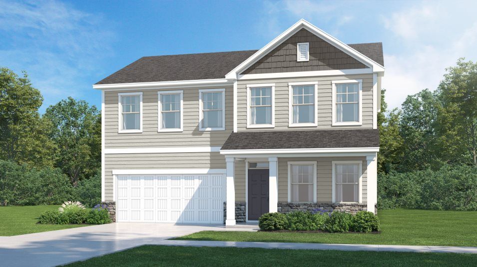 Elevation G - Brunswick III Exterior Rendering G
