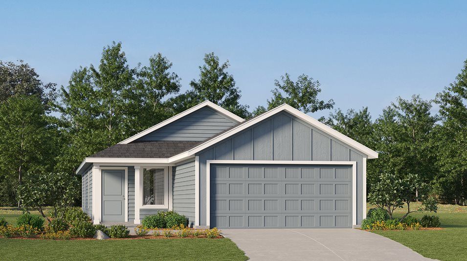 Elevation D - Oakridge Exterior