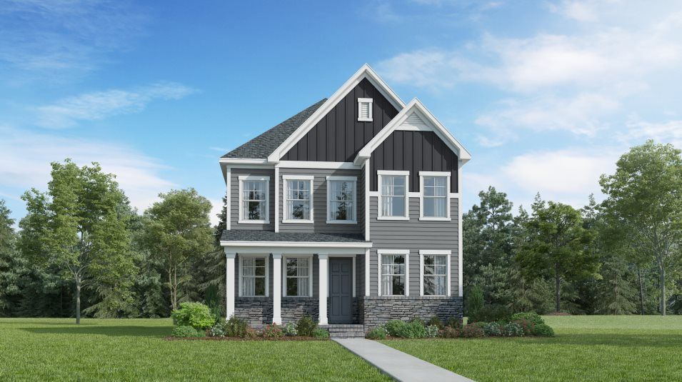 Elevation R - Virginia Exterior Rendering R