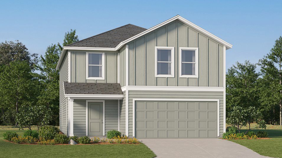 Elevation F - Barlow Exterior