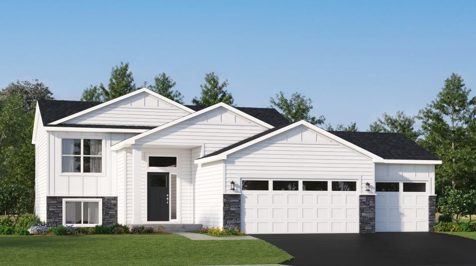 Elevation B3 - Emily Exterior Rendering B3