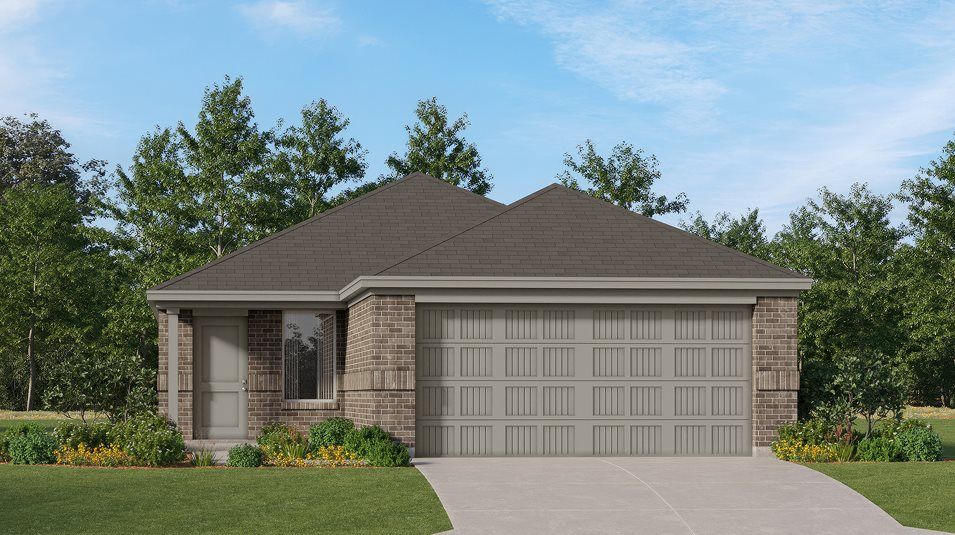 Elevation H - Oakridge Exterior