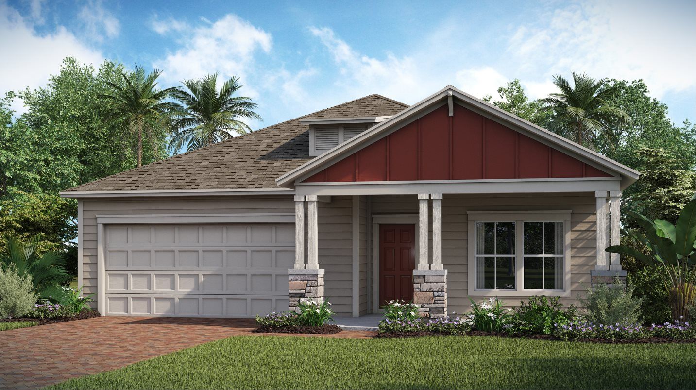 Elevation HP - An American-inspired exterior