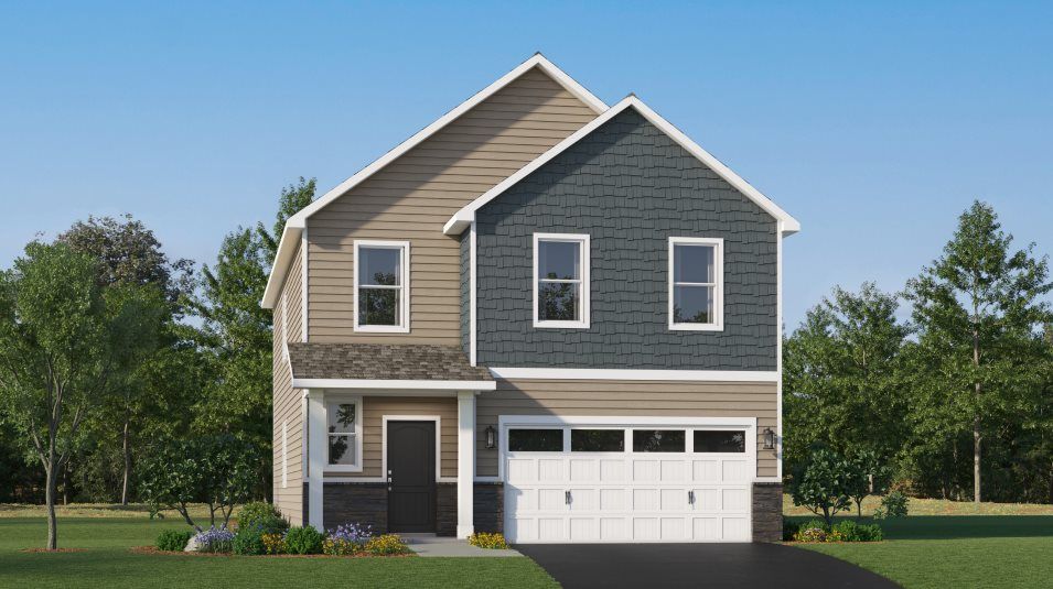 Elevation B2 - Sequoia Exterior Rendering B2