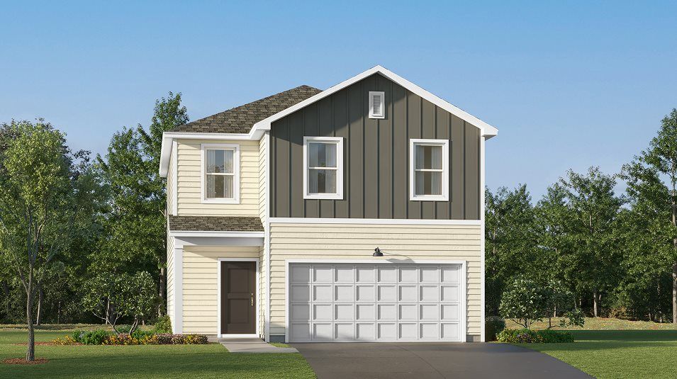 Elevation A6 - Whitman Exterior Rendering A6