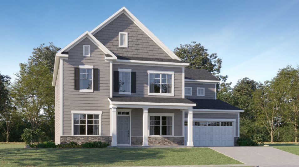 Elevation A - Hastings III Exterior Rendering A