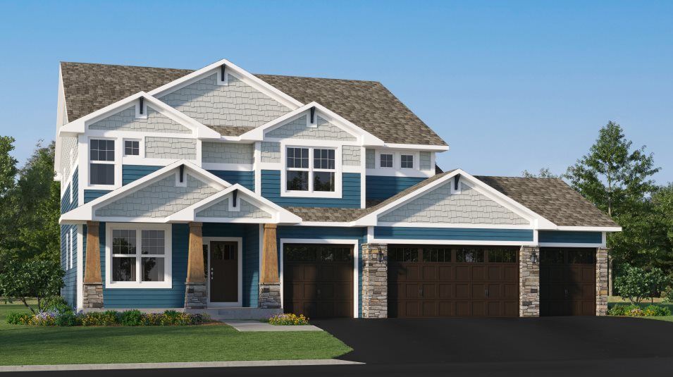 Elevation C4T - Washburn Exterior Rendering C4