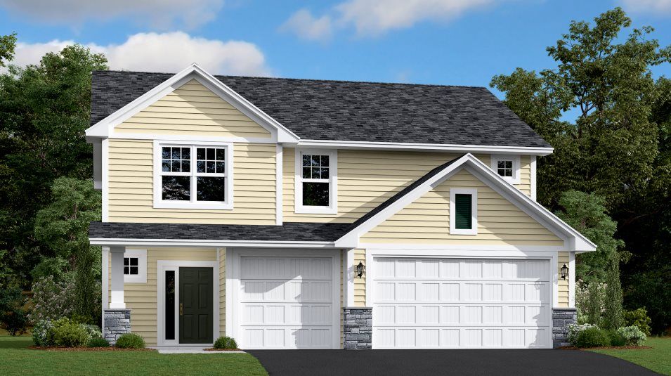 Elevation A3 - Marquette Exterior Rendering A3