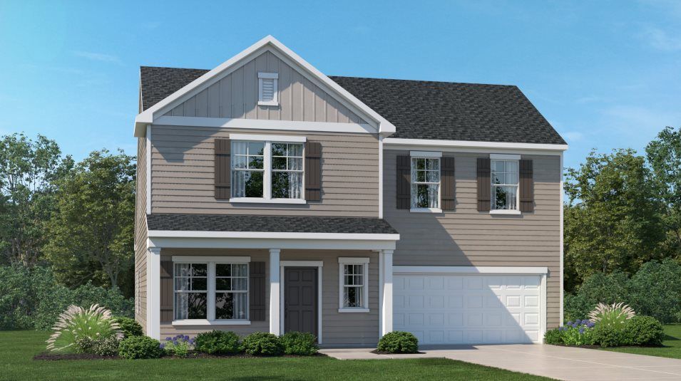 Elevation A - Browning Exterior Rendering A