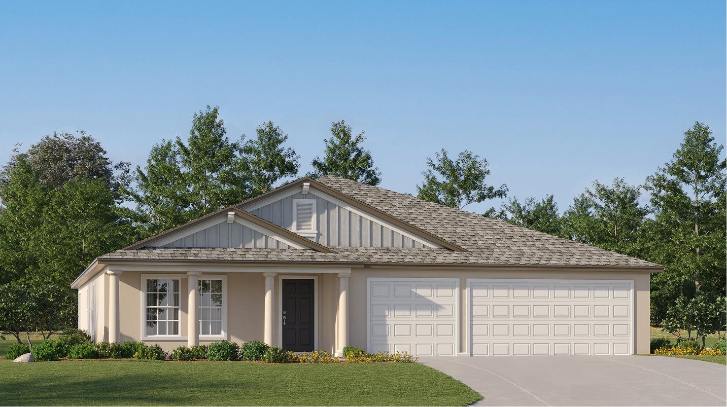 Elevation K - exterior rendering