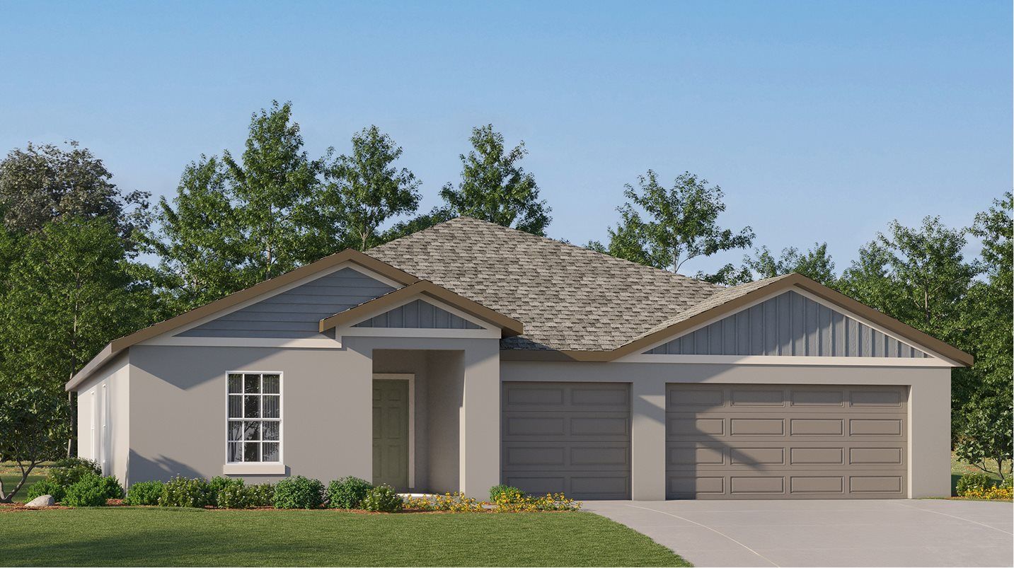 Elevation K - exterior rendering