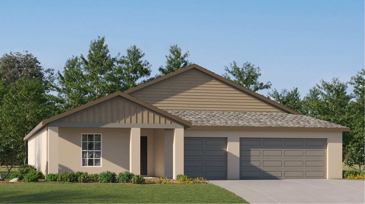 Elevation L - exterior rendering