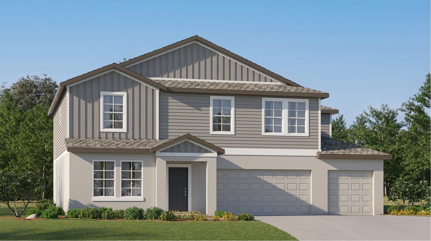 Elevation K - exterior rendering