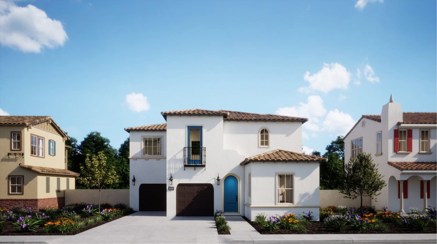 Elevation C - Mission home exterior