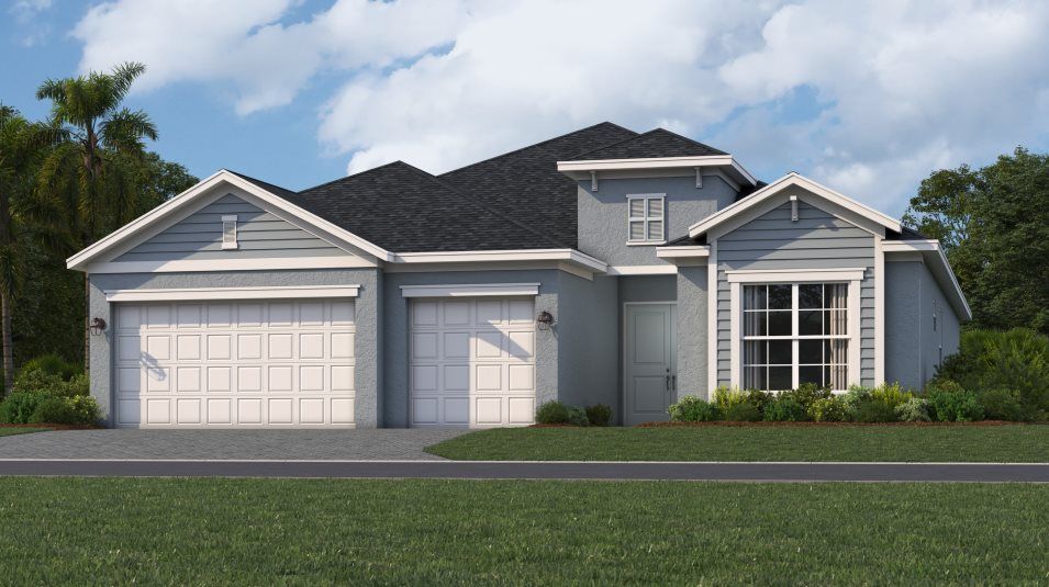 Elevation D - A classic-inspired exterior