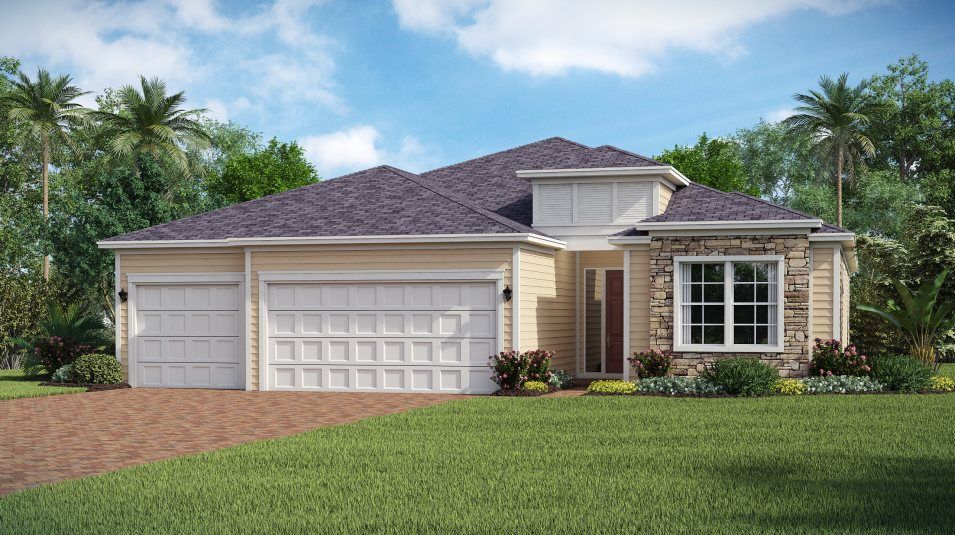 Elevation HD6 - A ranch-inspired exterior
