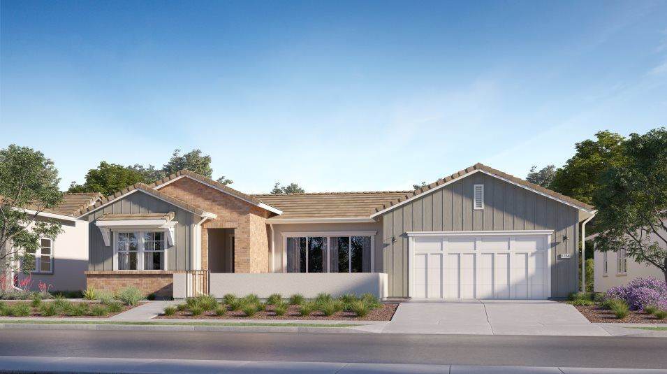 Elevation B - California Ranch exterior image