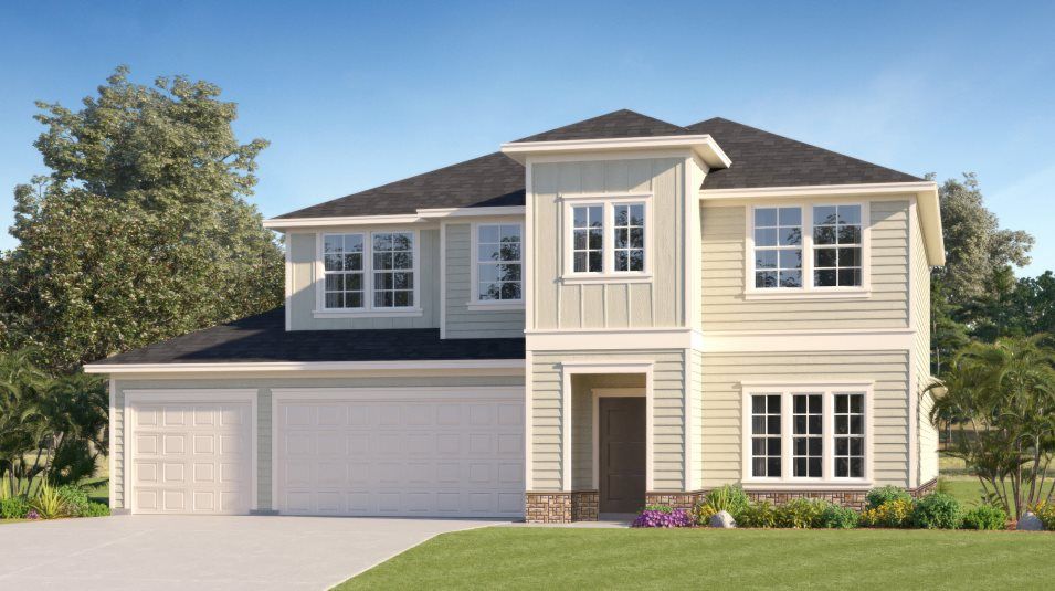 Elevation HA - A traditional-inspired exterior
