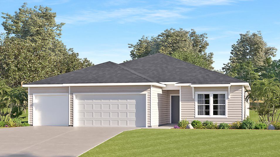 Elevation HA - A ranch-inspired exterior