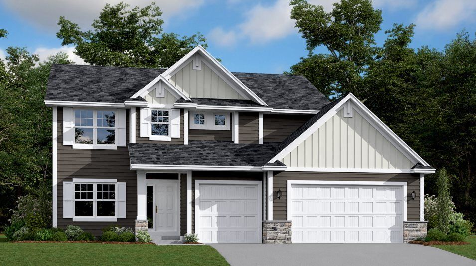 Elevation A3 - Sinclair Exterior Rendering A3