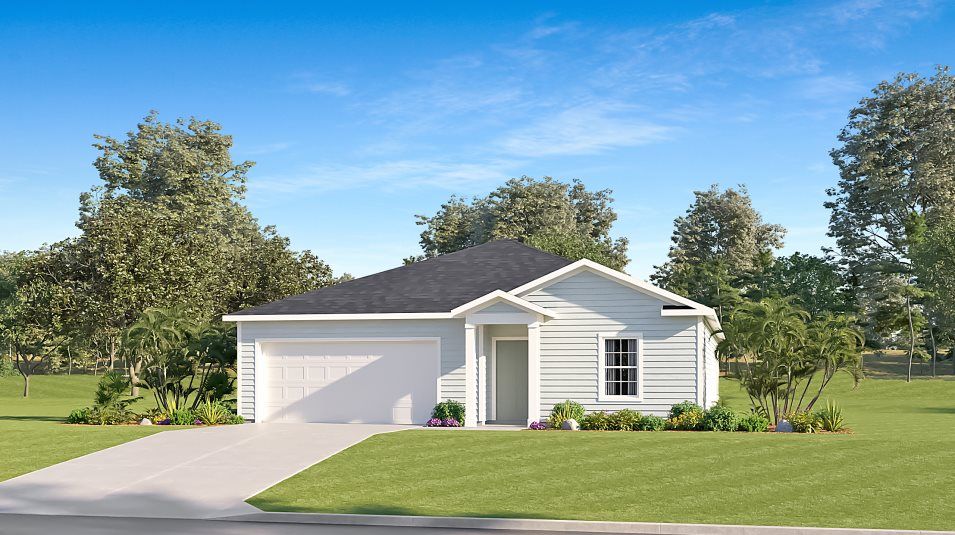 Elevation HA - A traditional-styled exterior
