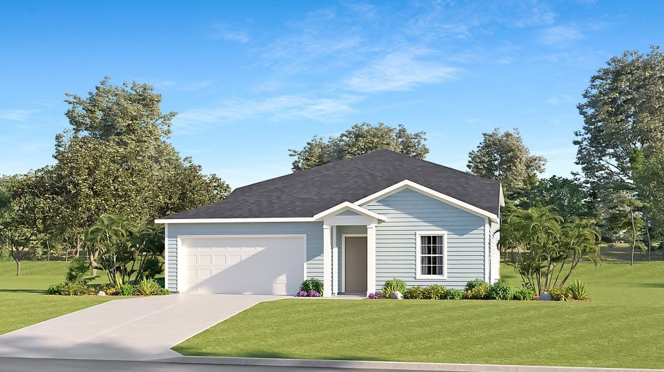 Elevation HA - A ranch-inspired exterior