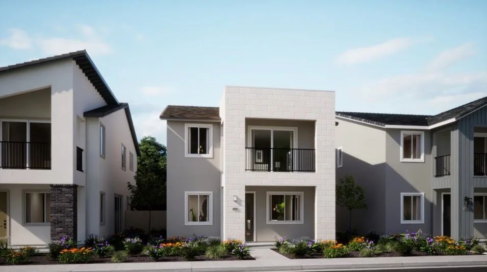 Elevation C - Contemporary home exterior image
