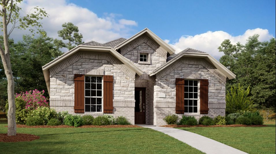 Elevation D - Waco Exterior D