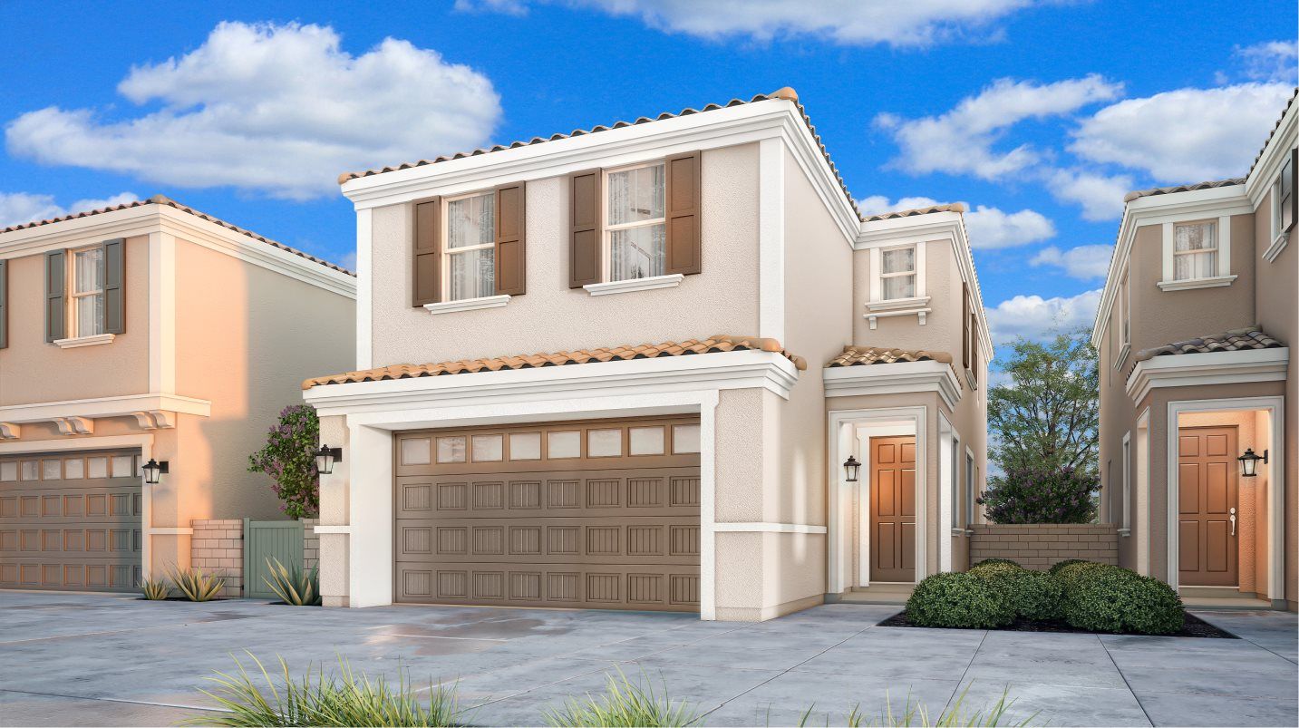 Elevation A - Italianate exterior home image