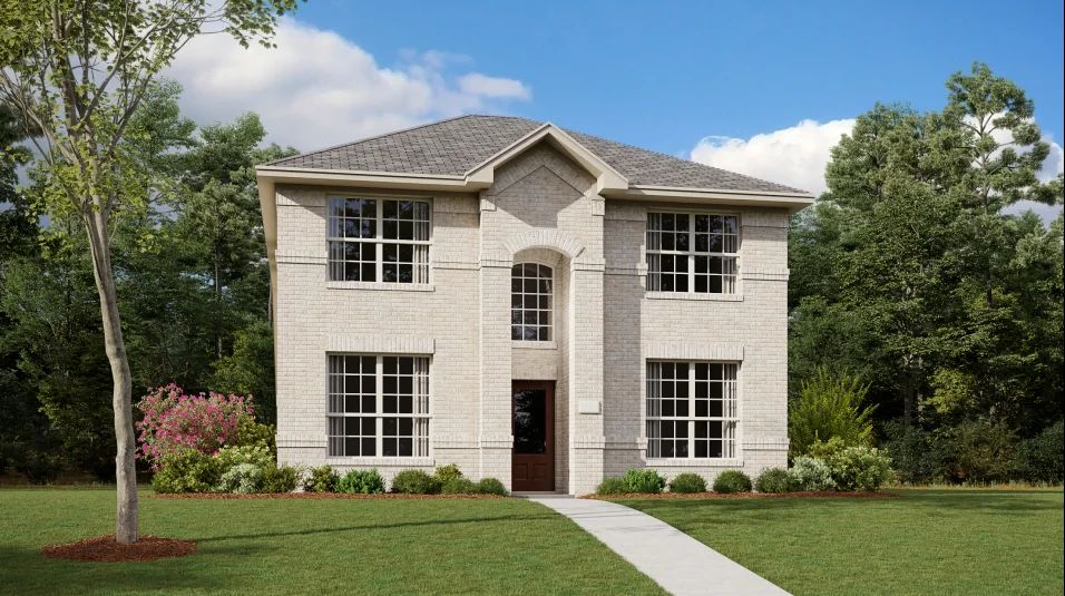 Elevation A - Conroe Exterior A