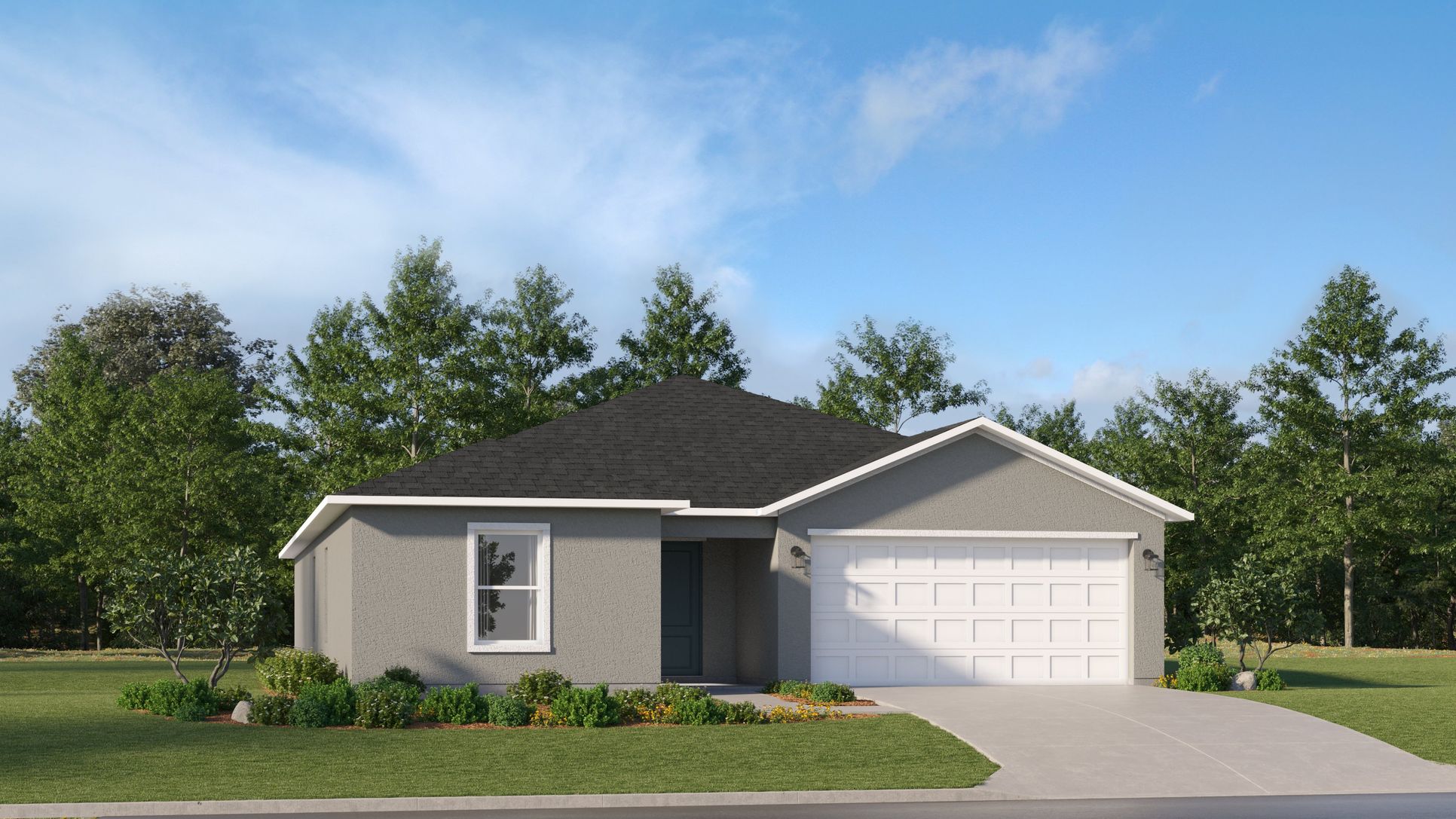 Elevation A - Exterior Rendering