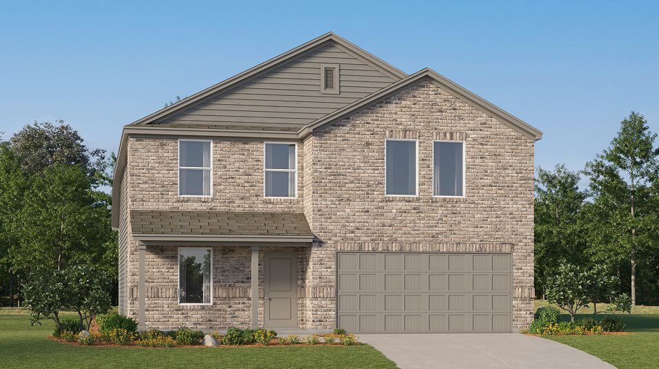 Elevation K - Sherman Exterior