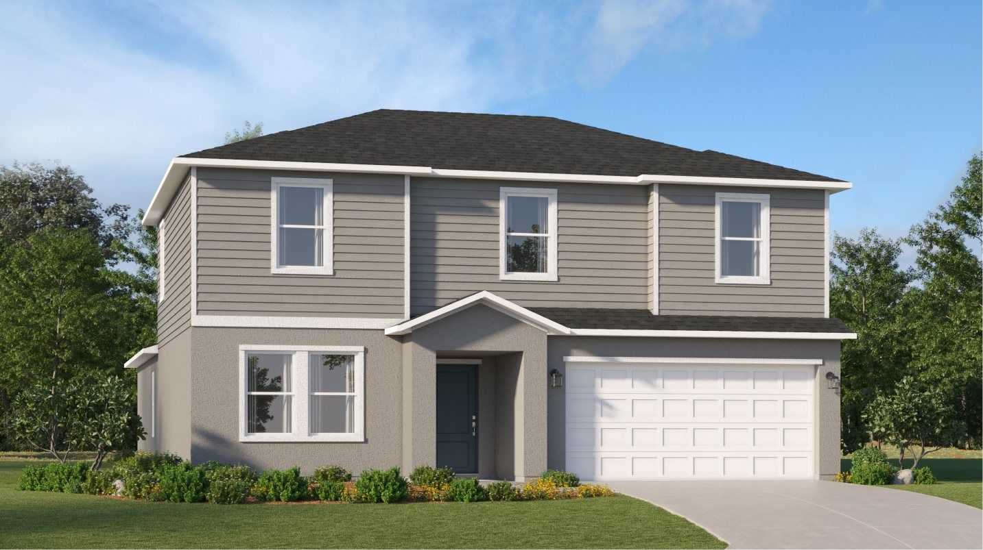 Elevation A - Exterior Rendering
