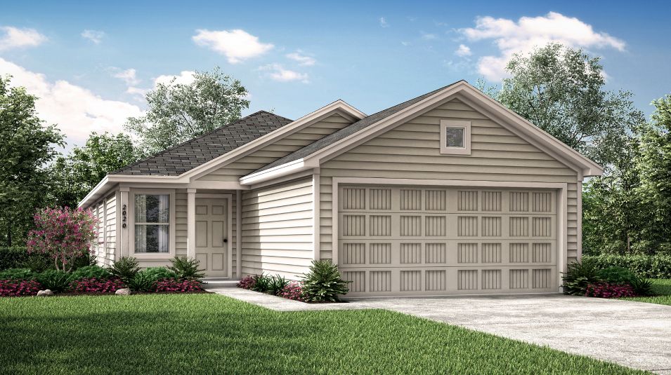 Elevation A - Red Oak II Exterior Rendering