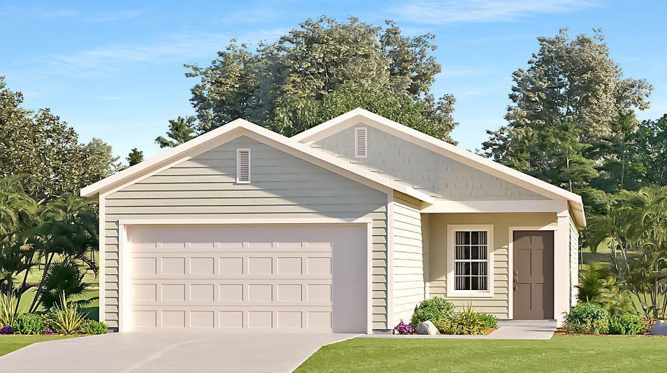 Elevation HA - A ranch-inspired exterior