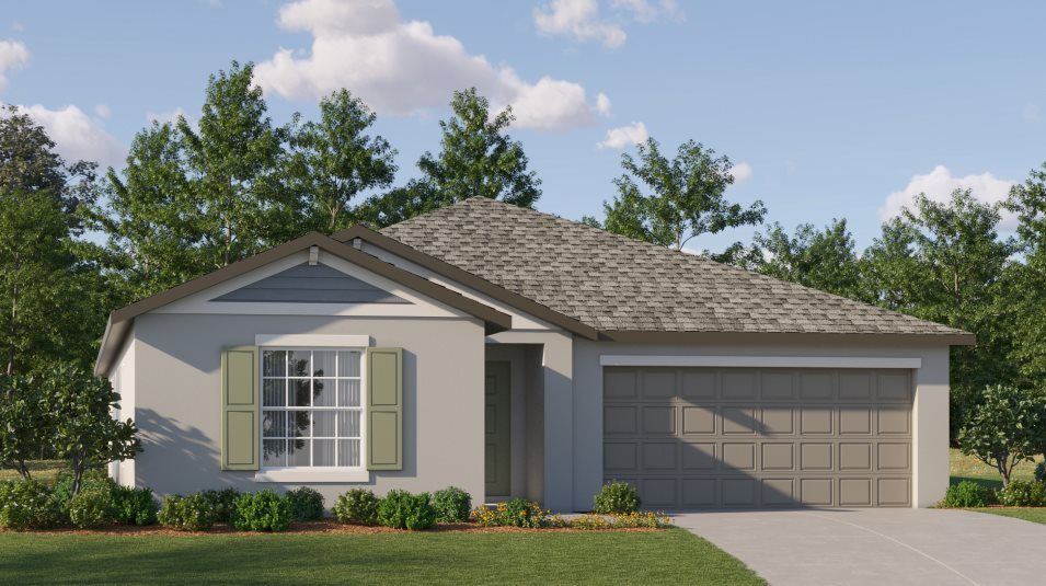 Elevation K - Exterior Rendering