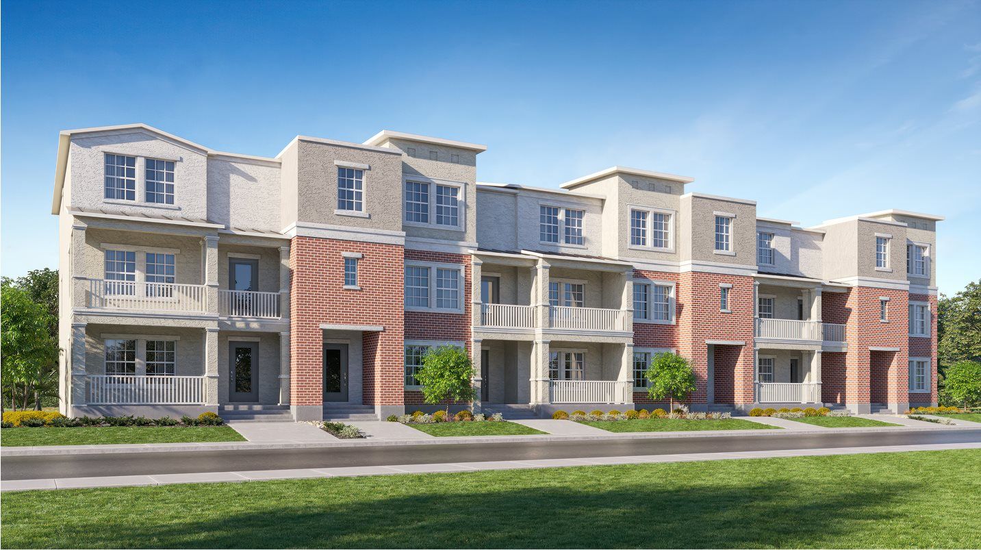 Elevation TH - exterior rendering
